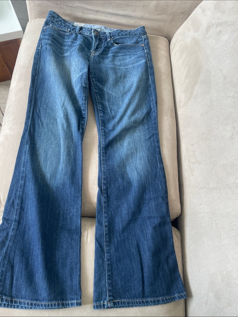 GAP Women's Dark Blue Flared Jeans